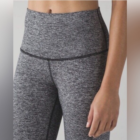 Lululemon Wunder Under Yoga Pant Gray Size 4 - Picture 4 of 11